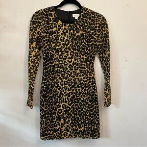 Rodarte for Target leopard lace mini dress size 1